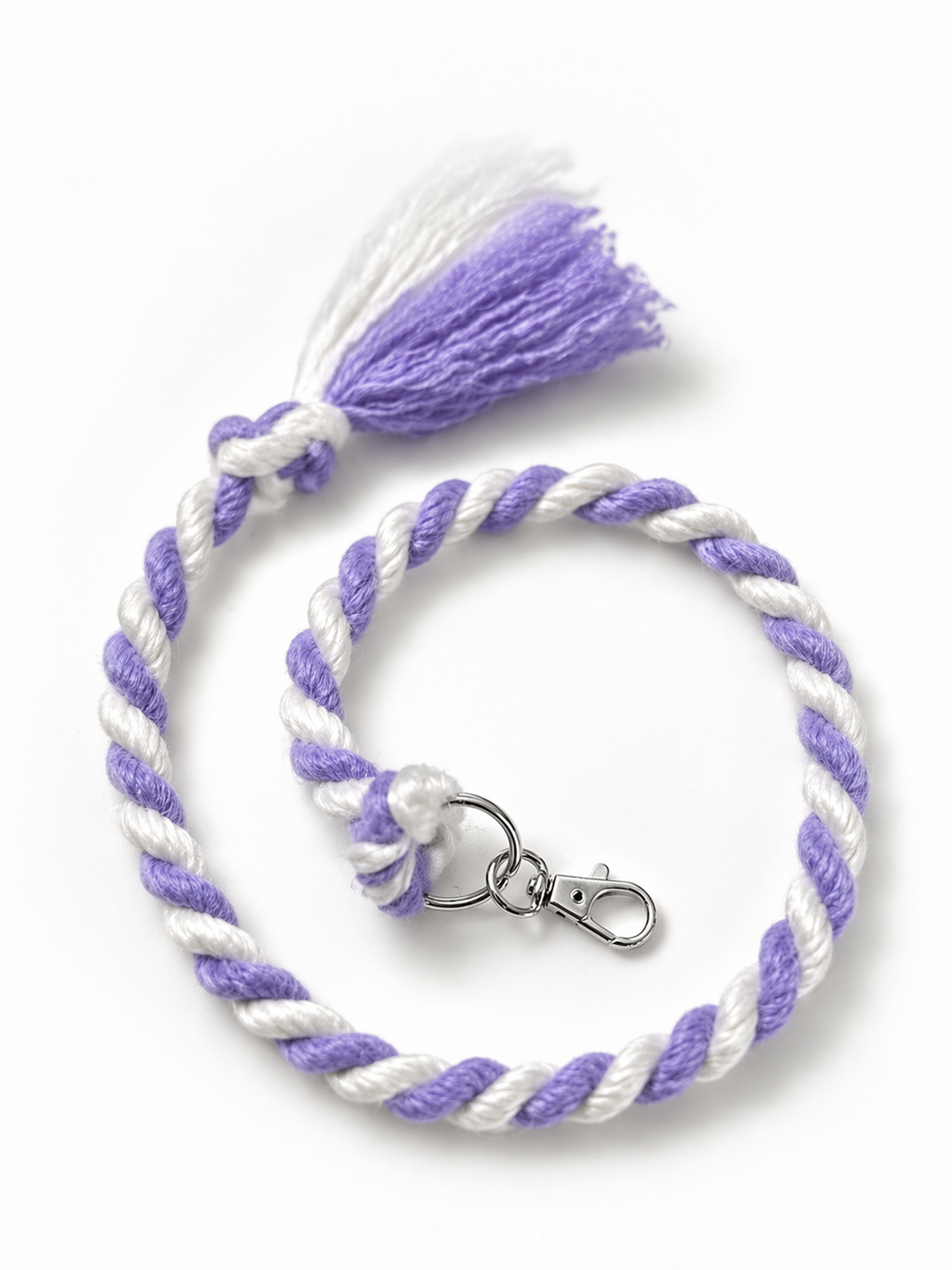 Longe violette & blanche