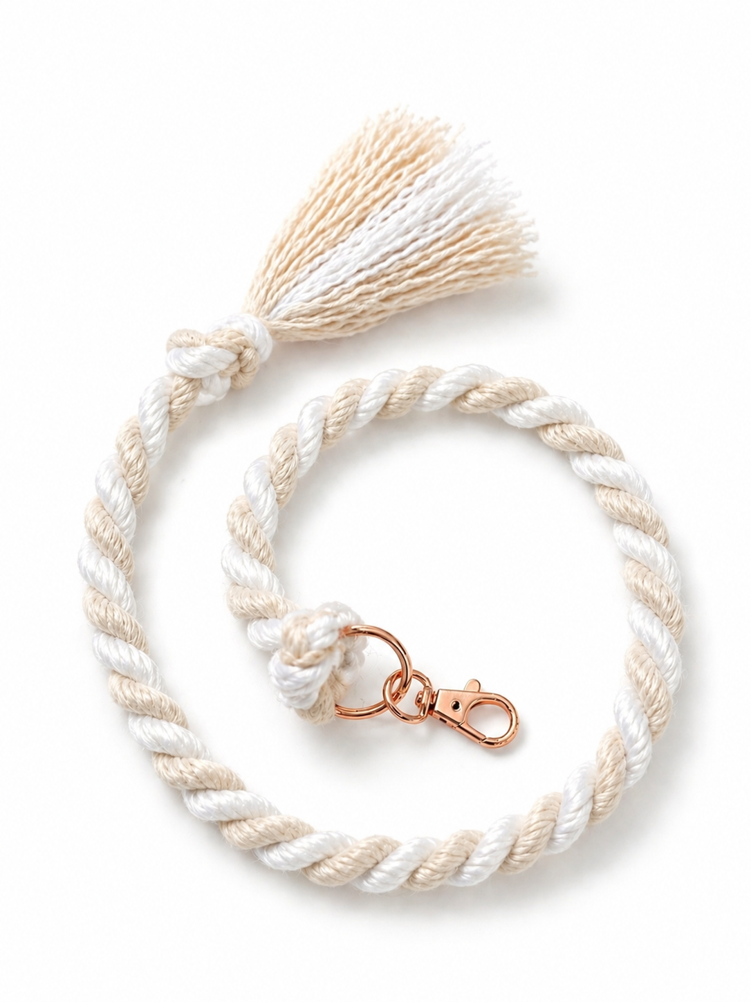 Longe beige & blanche